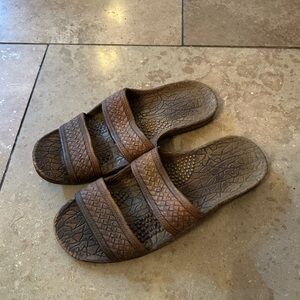 Pali Hawaii Brown Women Slippers